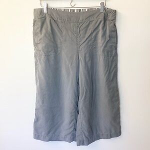 Fresh Produce Pull-On Wide Leg Capri Pants - Sage - L